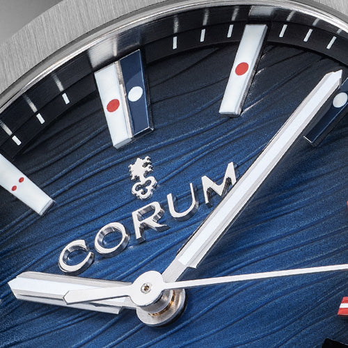 Corum Admiral 39 Automatic Blue Waves Dial Watch A39.231.AB0.0G