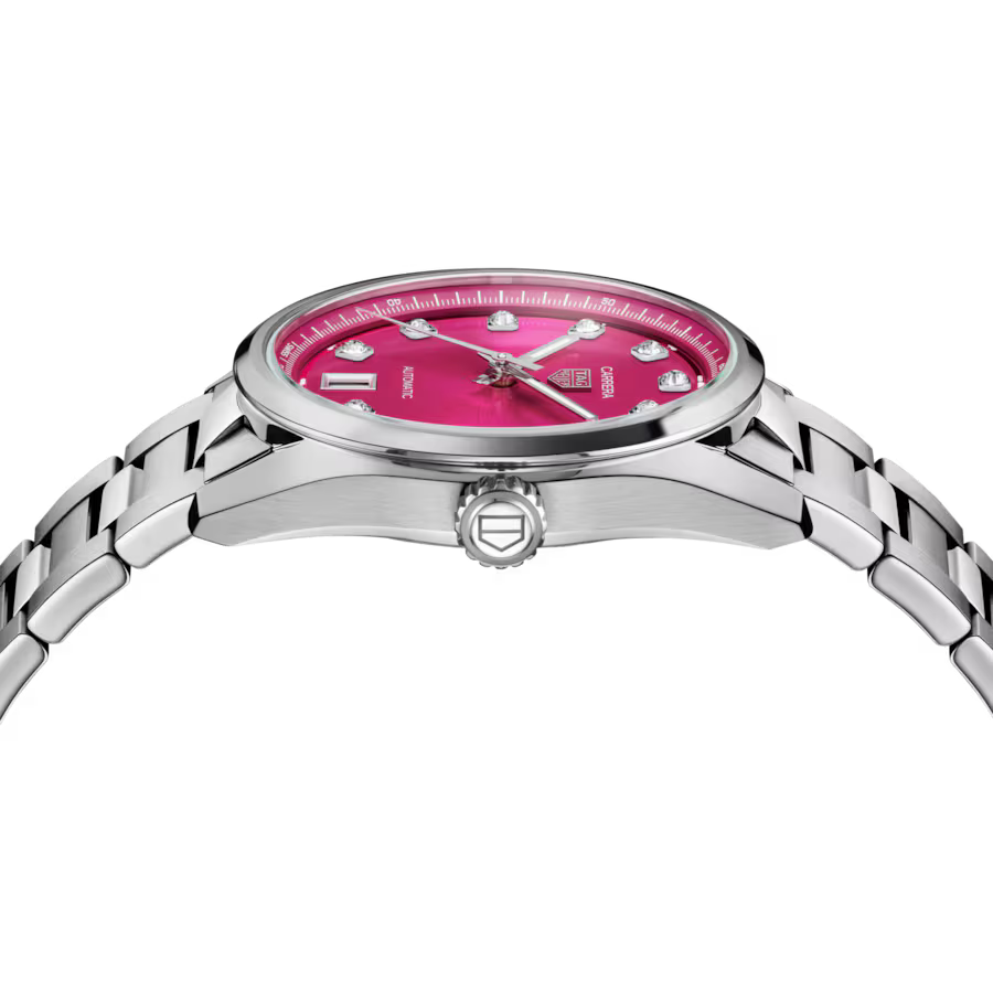 TAG Heuer Carrera Date Automatic Steel 36 mm Diamond WBN2318.BA0001