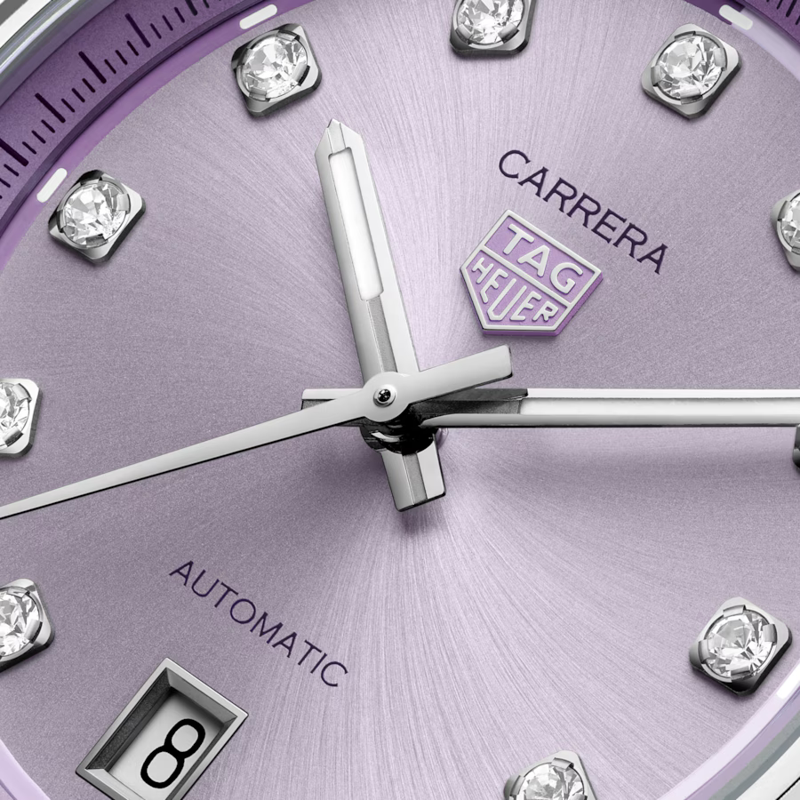 TAG Heuer Carrera Date Automatic Steel 36 mm Diamond WBN2319.BA0001