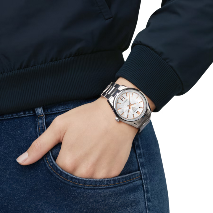 TAG Heuer Carrera Date Automatic Steel Diamond Bezel 36 mm WBN231C.BA0001