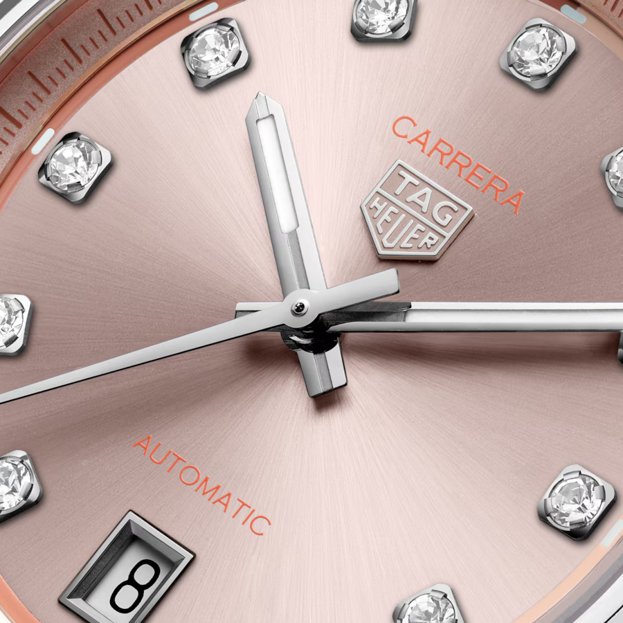 TAG Heuer Carrera Date Automatic Steel 36 mm Diamond WBN231D.BA0001