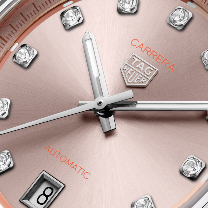 TAG Heuer Carrera Date Automatic Steel 36 mm Diamond WBN231D.BA0001