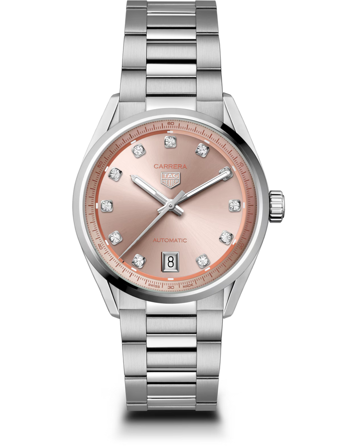 TAG Heuer Carrera Date Automatic Steel 36 mm Diamond WBN231D.BA0001