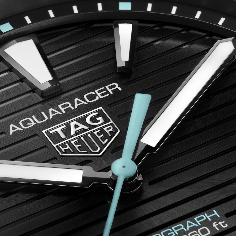 TAG Heuer Aquaracer Professional 200 Solargraph Black DLC 40 mm WBP1112.FT6199