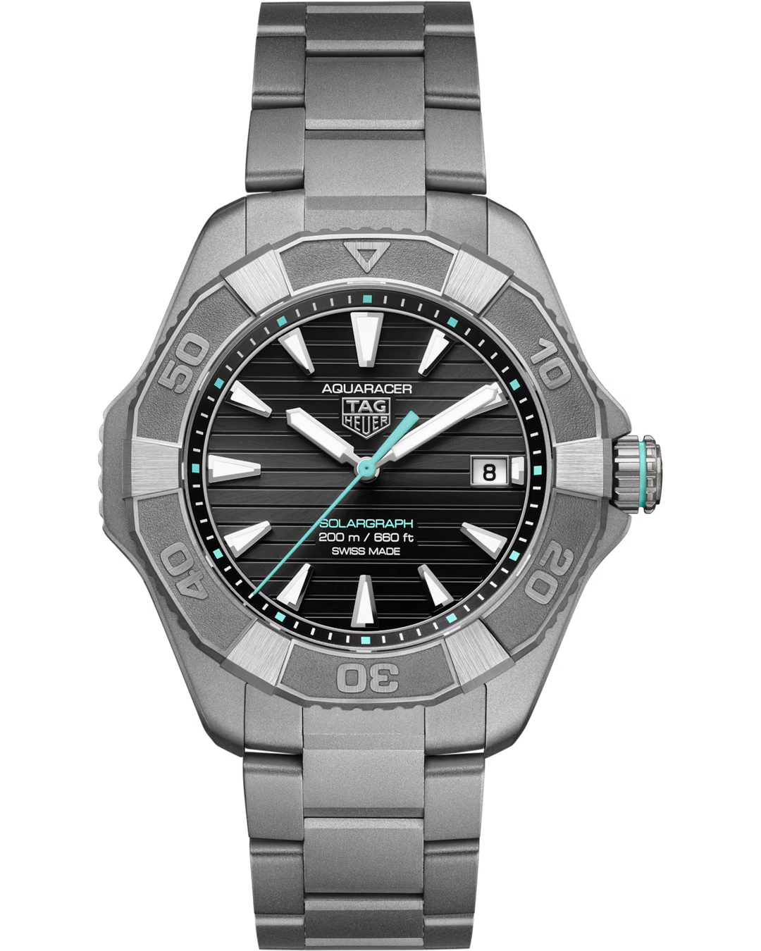 TAG Heuer Aquaracer Professional 200 Solargraph Titanium 40 mm WBP1184.BF0008