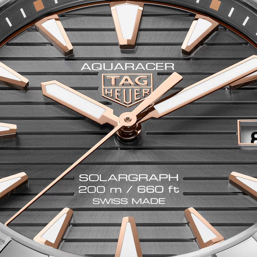 TAG Heuer Aquaracer Professional 200 Solargraph Titanium 40 mm WBP1190.BZ0003