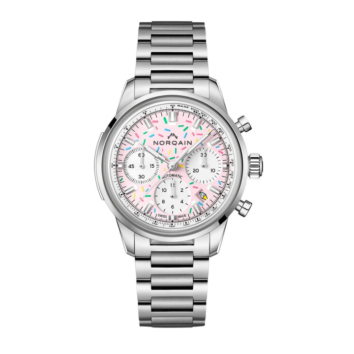 NORQAIN Freedom Chrono Enjoy Life "Sprinkles" Strawberry N2201.19S04.K01.S01