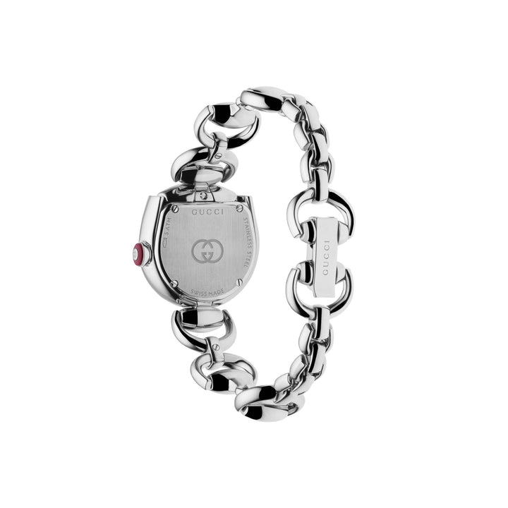Gucci Horsebit 27 x 23 mm Quartz Watch YA168503 angled view