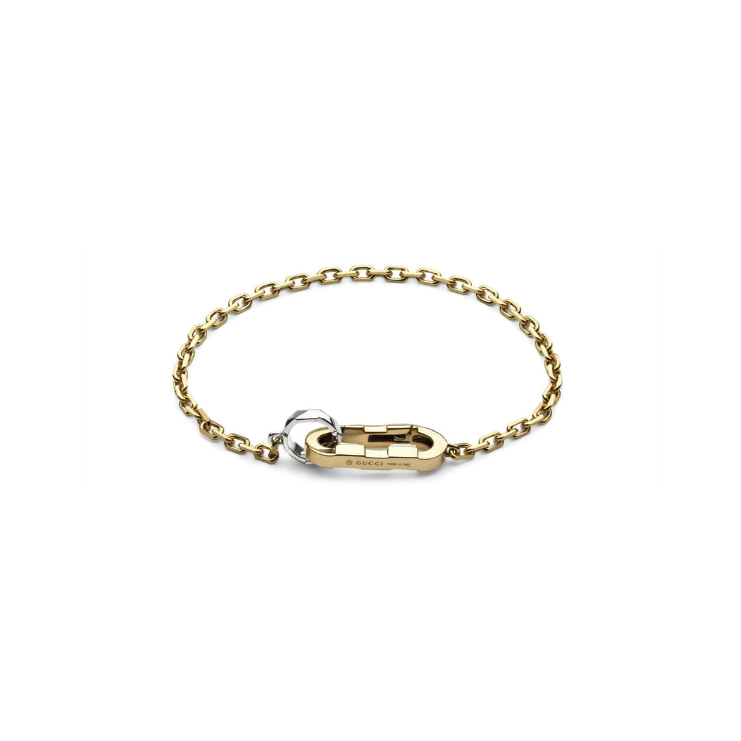 Gucci 18K Yellow Gold Link To Love Chain Bracelet