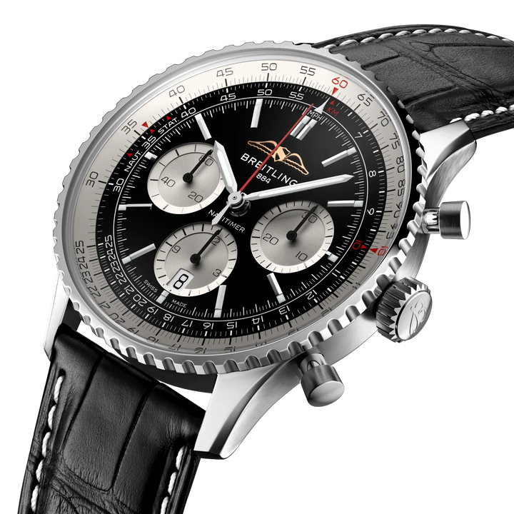 Breitling Navitimer B01 Chronograph 43 AB0138211B1P1 three-quarter view