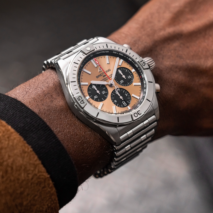 Breitling Chronomat B01 42 AB0134101K1A1 on wrist
