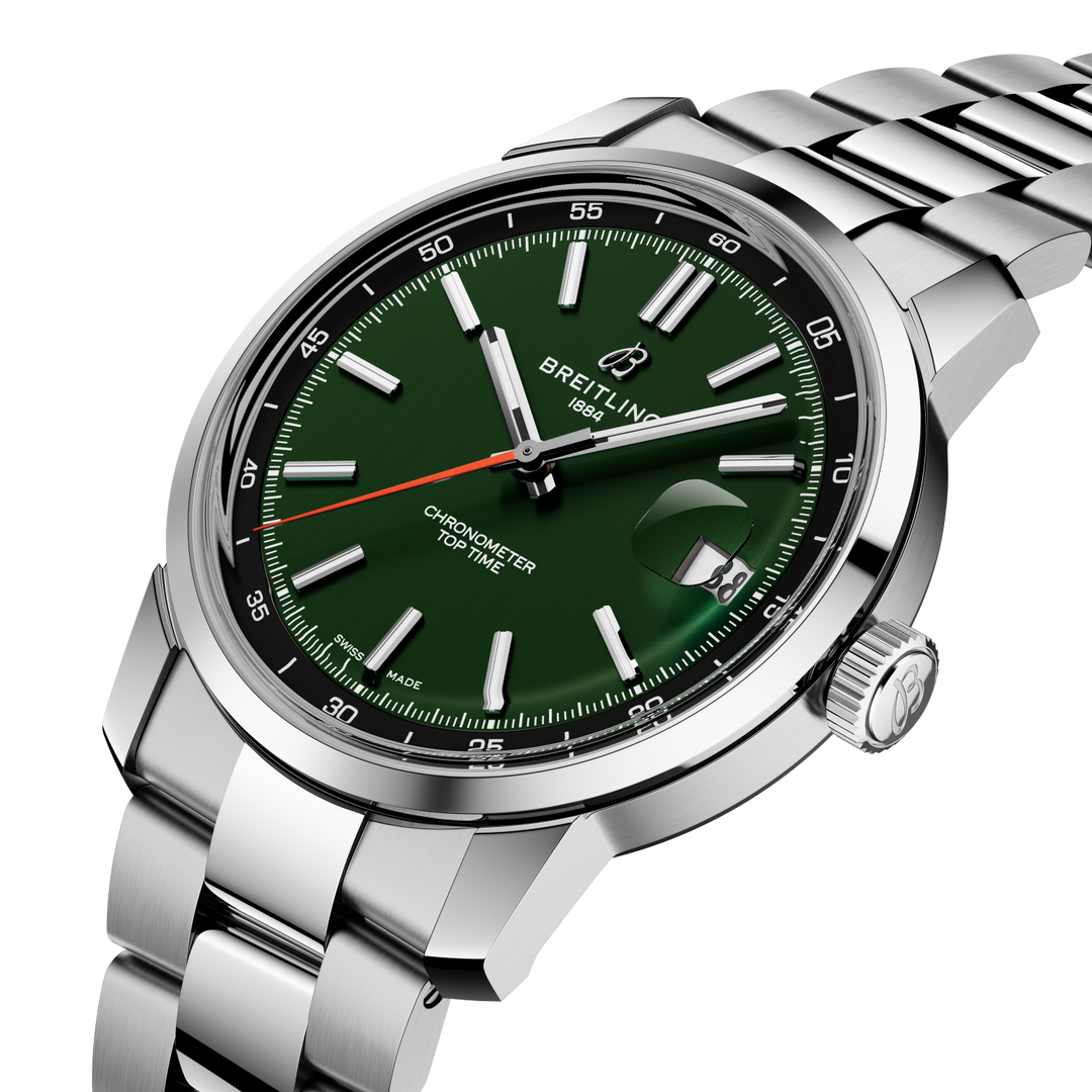 Breitling Top Time B31 AB3113171L1A1 three-quarter view