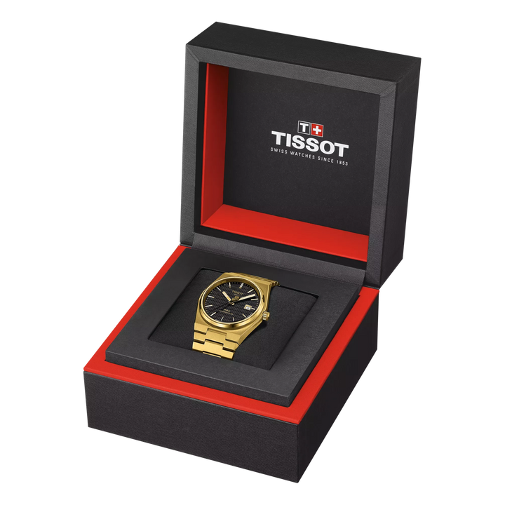 Presentation box of the watch Tissot PRX Damian Lillard Special Edition 40mm, reference T137.407.33.051.00