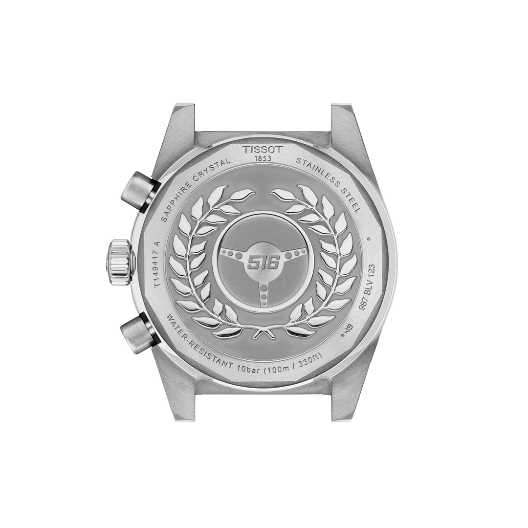 Back view of the watch case Tissot PR516 40mm, reference T149.417.11.011.00