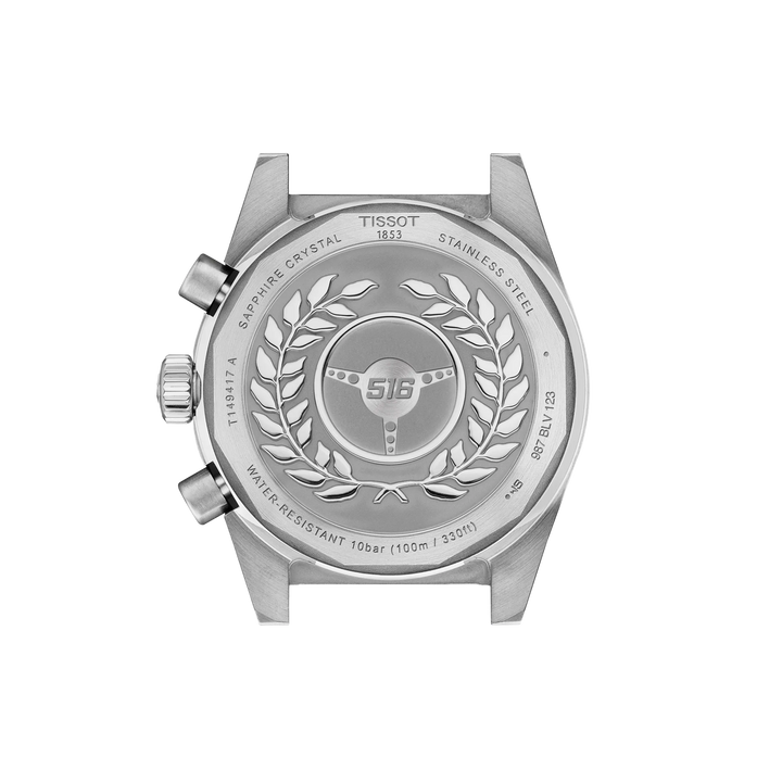 Back view of the watch case Tissot PR516 40mm, reference T149.417.11.011.00