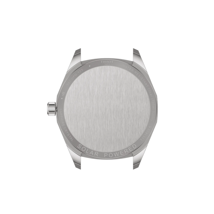 Back view of the watch case Tissot PRC 100 Solar 39mm, reference T151.422.11.351.00
