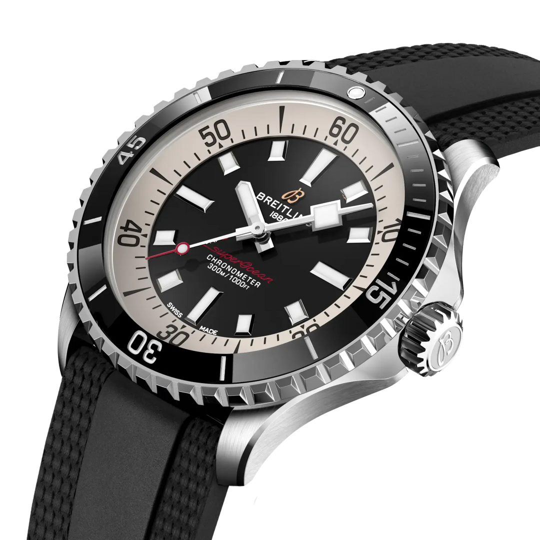 Breitling Superocean Automatic 42 A17375211B1S1 three-quarter view