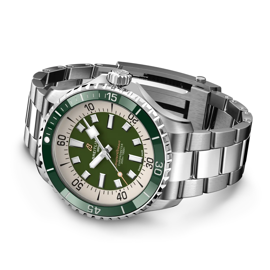 Breitling Superocean Automatic 44 A17376A31L1A1 bracelet view