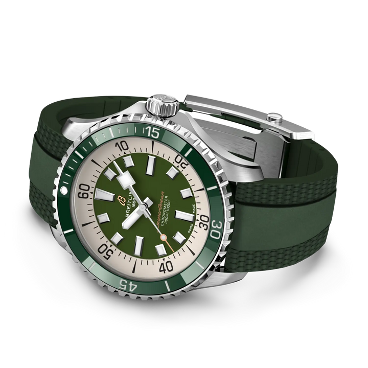 Breitling Superocean Automatic 44 A17376A31L1S1 strap view