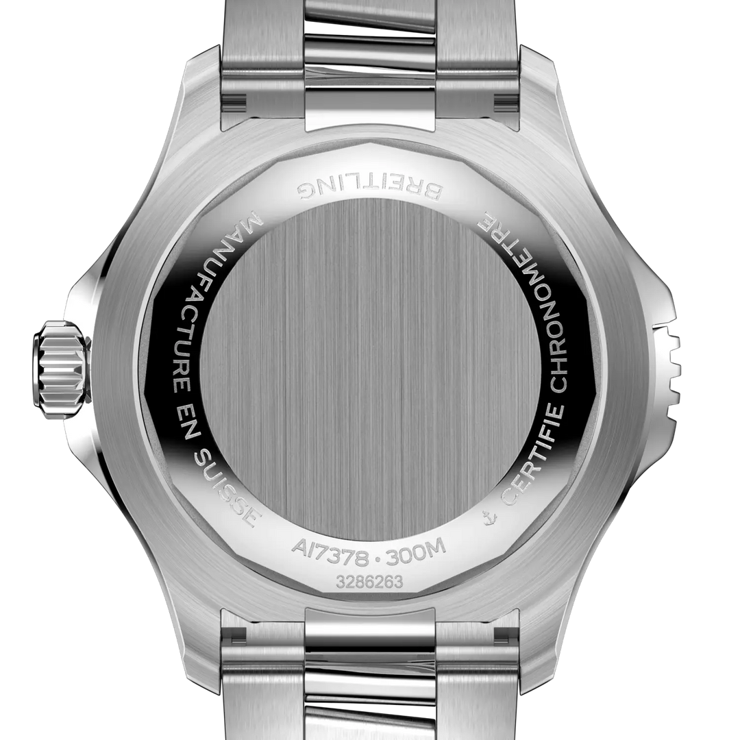 Breitling Superocean Automatic 46 A17378E71C1A1 official caseback view