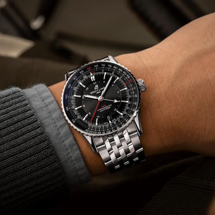 Breitling A32310251B1A1 official on-wrist lifestyle view