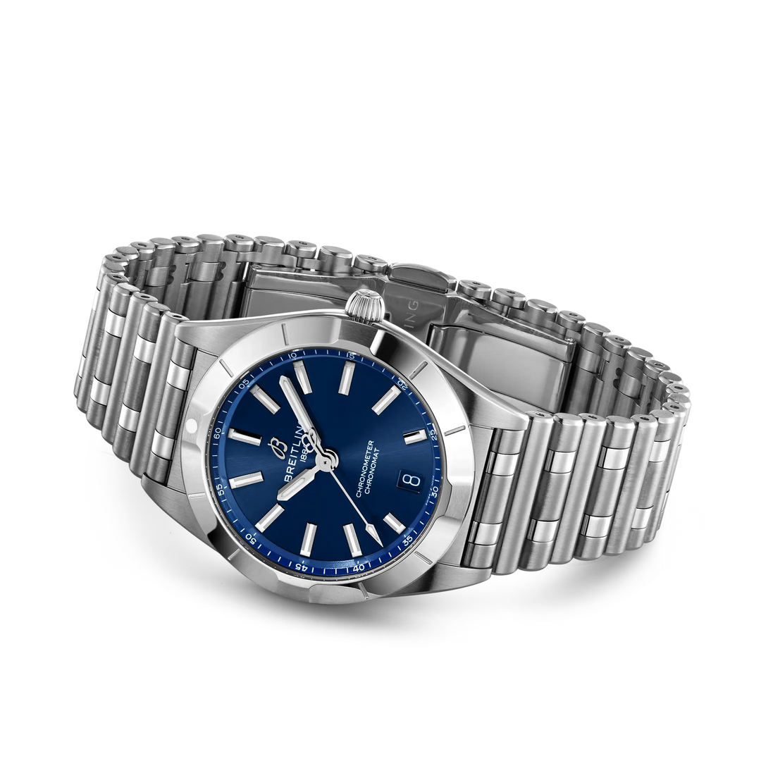 Breitling Chronomat 32 A77310101C1A1 official lifestyle rolled-up