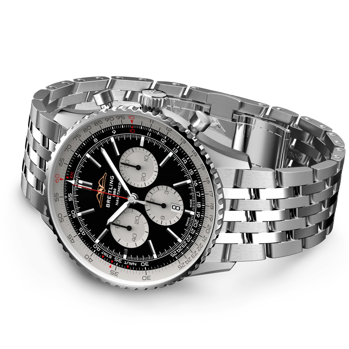 Breitling Navitimer B01 Chronograph 46 AB0137211B1A1 bracelet view