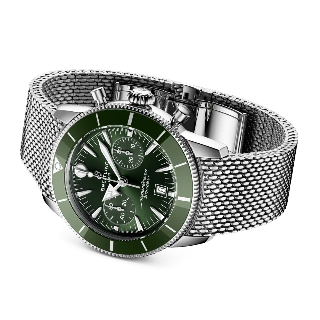 Breitling Superocean Heritage B01 Chronograph 42 AB0156361L1A1 bracelet view