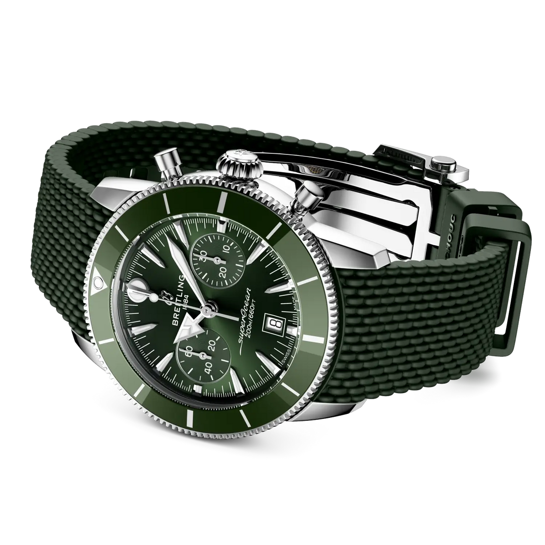 Breitling Superocean Heritage B01 Chronograph 42 AB0156361L1S1 rolled-up view