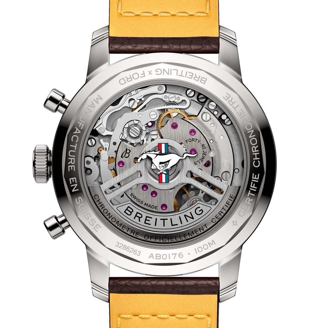 Breitling Top Time B01 Ford Mustang AB01762A1L1X1 caseback