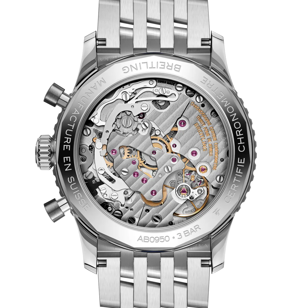 Breitling Navitimer B09 Chronograph 41 AB0950211C1A1 back view