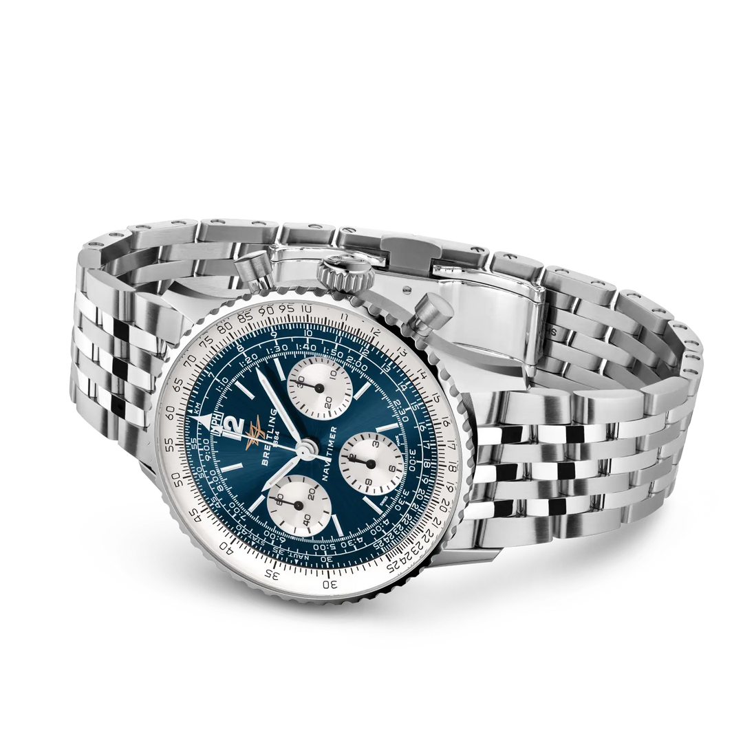 Breitling Navitimer B09 Chronograph 41 AB0950211C1A1 bracelet view