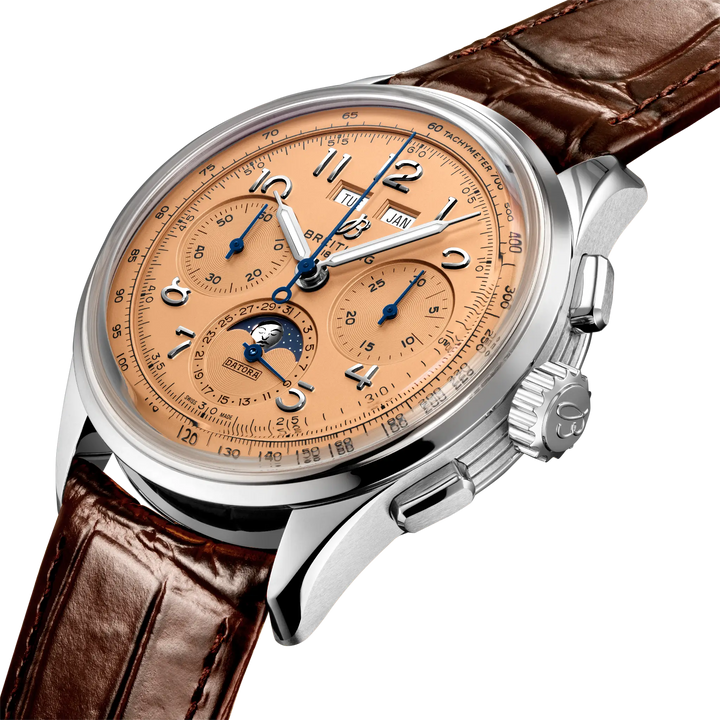 Breitling Premier B25 Datora 42 AB2510201K1P1 official three-quarter product view