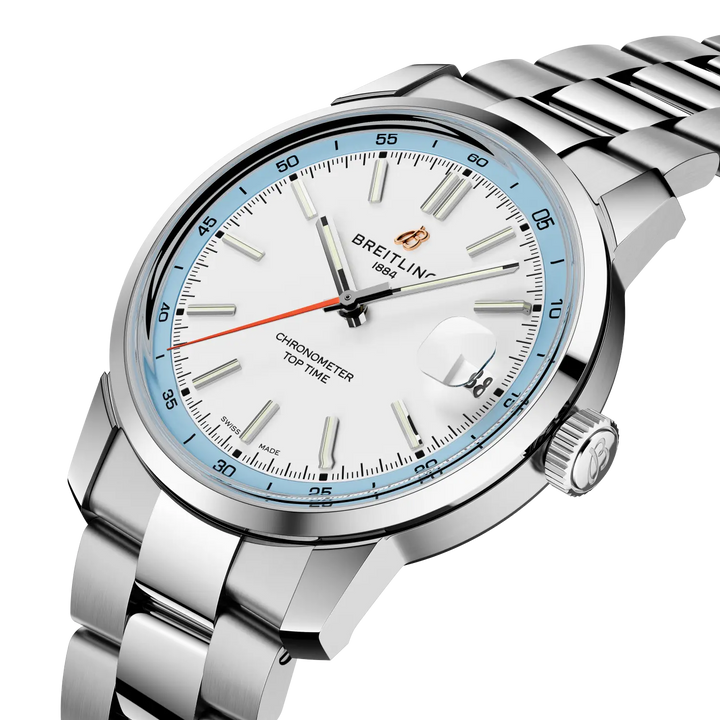 Breitling AB3113281A1A1 official three-quarter view