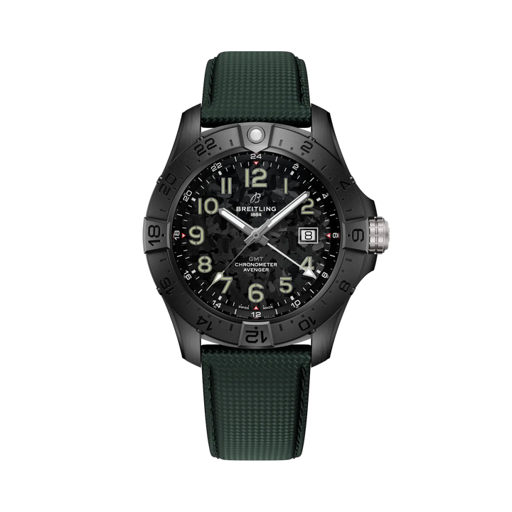 Breitling Avenger Automatic GMT 44 Night Mission S32320101B1X1 front