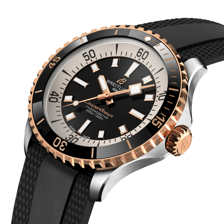 Breitling Superocean Automatic 42 U17375211B1S1 official three-quarter product view