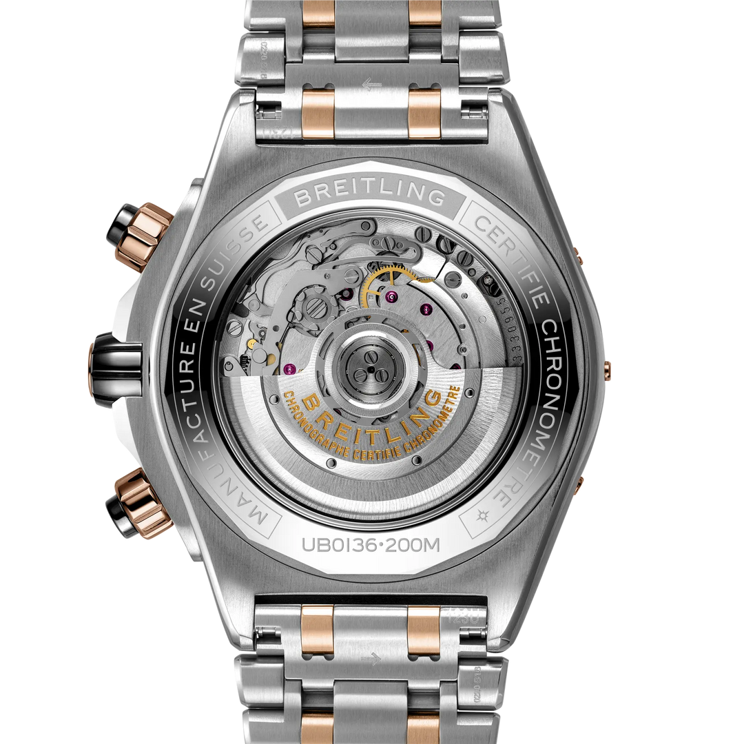 Breitling Super Chronomat B01 44 UB0136251B1U1 caseback