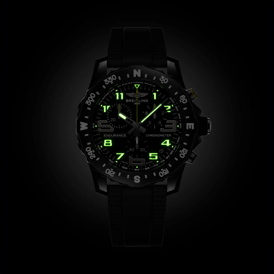 Breitling Professional Endurance Pro 44 X82310E51B1S2 luminous display