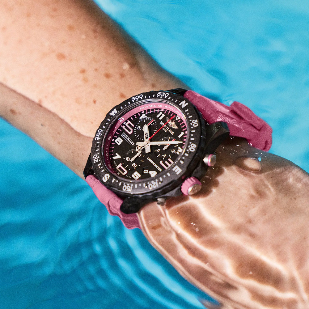 Breitling Endurance Pro 38 X83310D41B1S1 official on-wrist lifestyle view