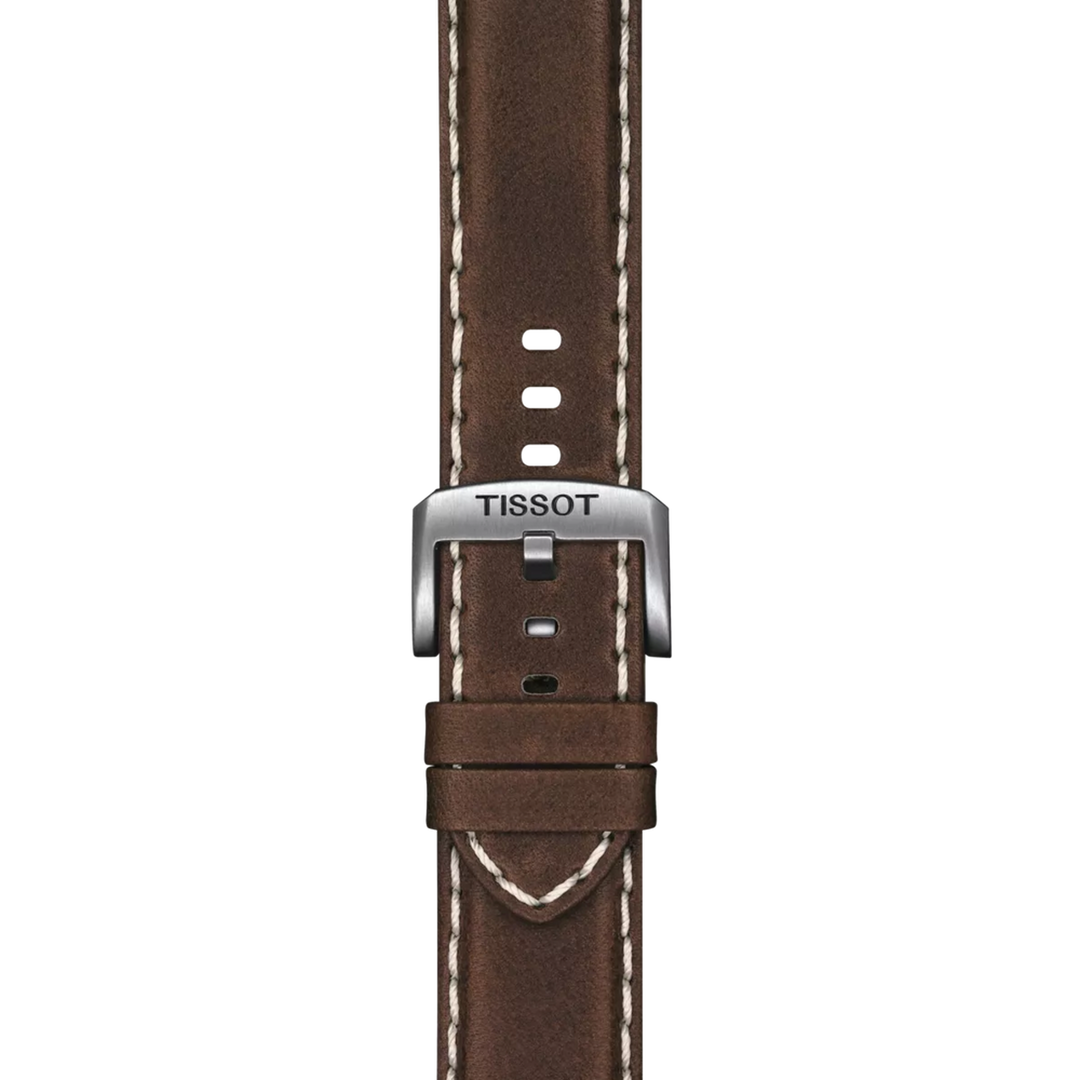 Strap zoom of the watch Tissot Supersport Chrono 45.5mm, reference T125.617.16.041.00