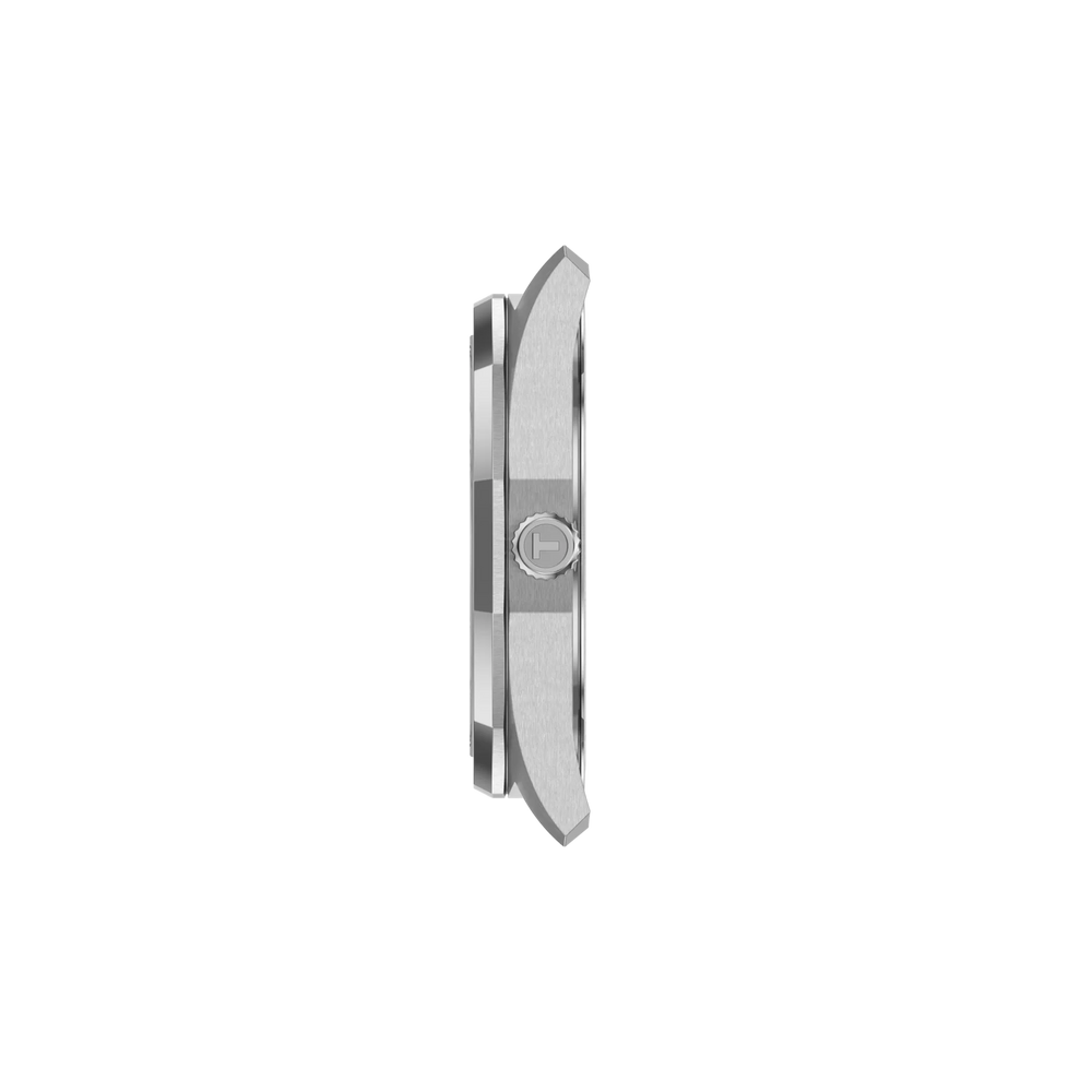 Profile view of the watch case Tissot PRC 100 Solar 39mm, reference T151.422.11.031.00