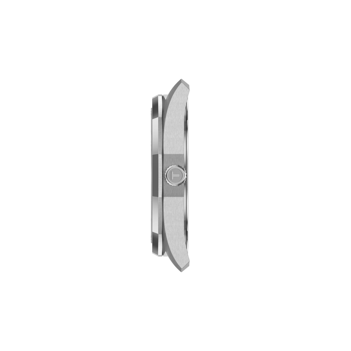Profile view of the watch case Tissot PRC 100 Solar 39mm, reference T151.422.11.031.00