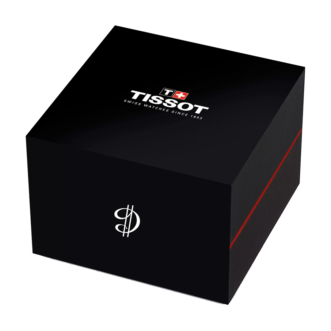 Presentation box of the watch Tissot PRX Damian Lillard Special Edition 40mm, reference T137.407.33.051.00