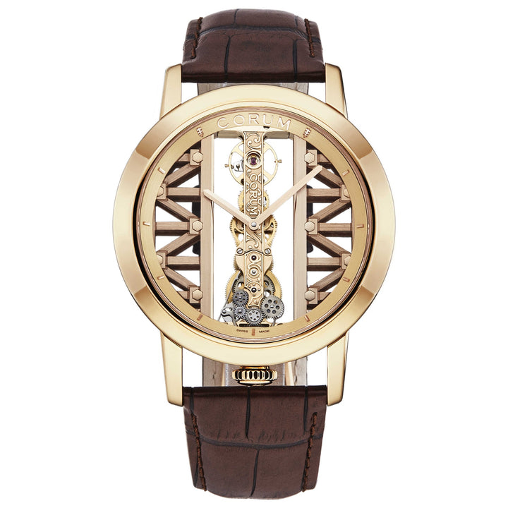 Corum Golden Bridge Round B113/03010 front view