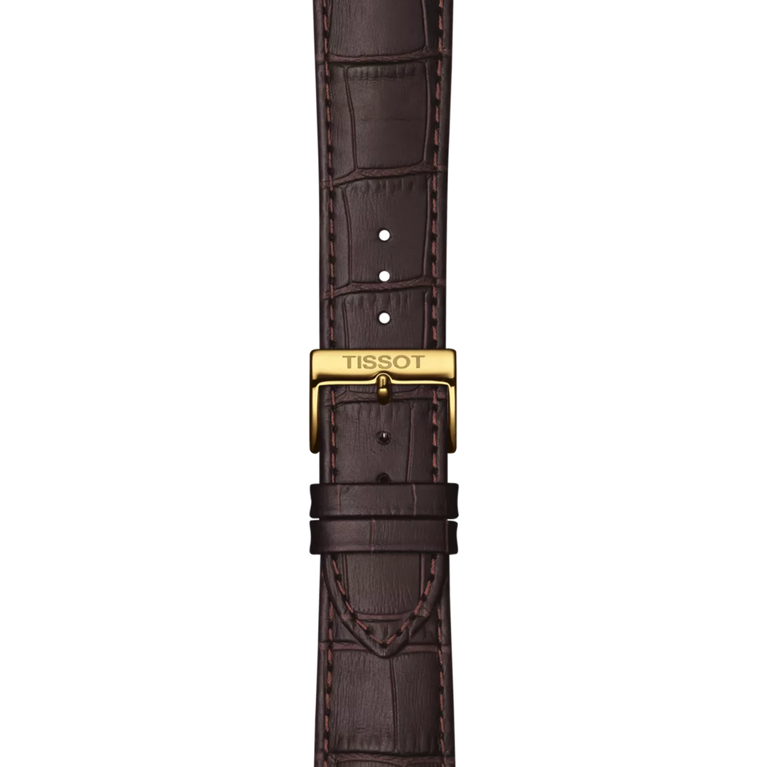 Strap zoom of the watch Tissot Classic Dream 42mm, reference T129.410.36.261.00