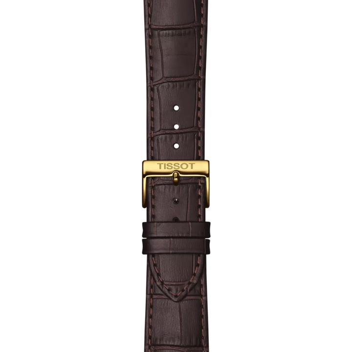 Strap zoom of the watch Tissot Classic Dream 42mm, reference T129.410.36.261.00