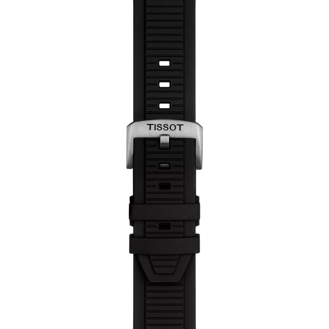 Strap zoom of the watch Tissot T-Race 45mm, reference T141.417.17.011.00