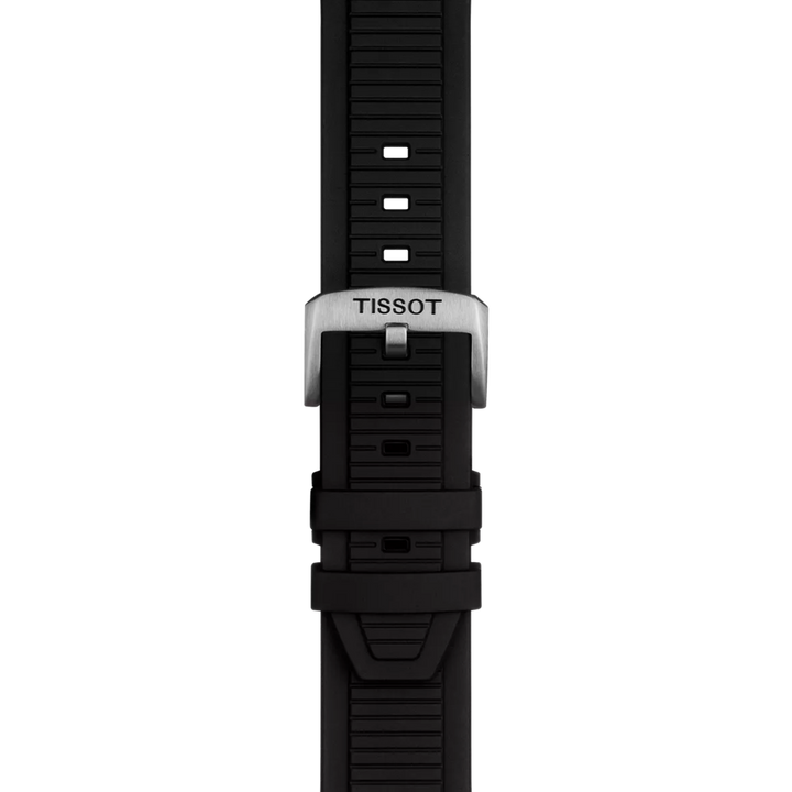 Strap zoom of the watch Tissot T-Race 45mm, reference T141.417.17.011.00