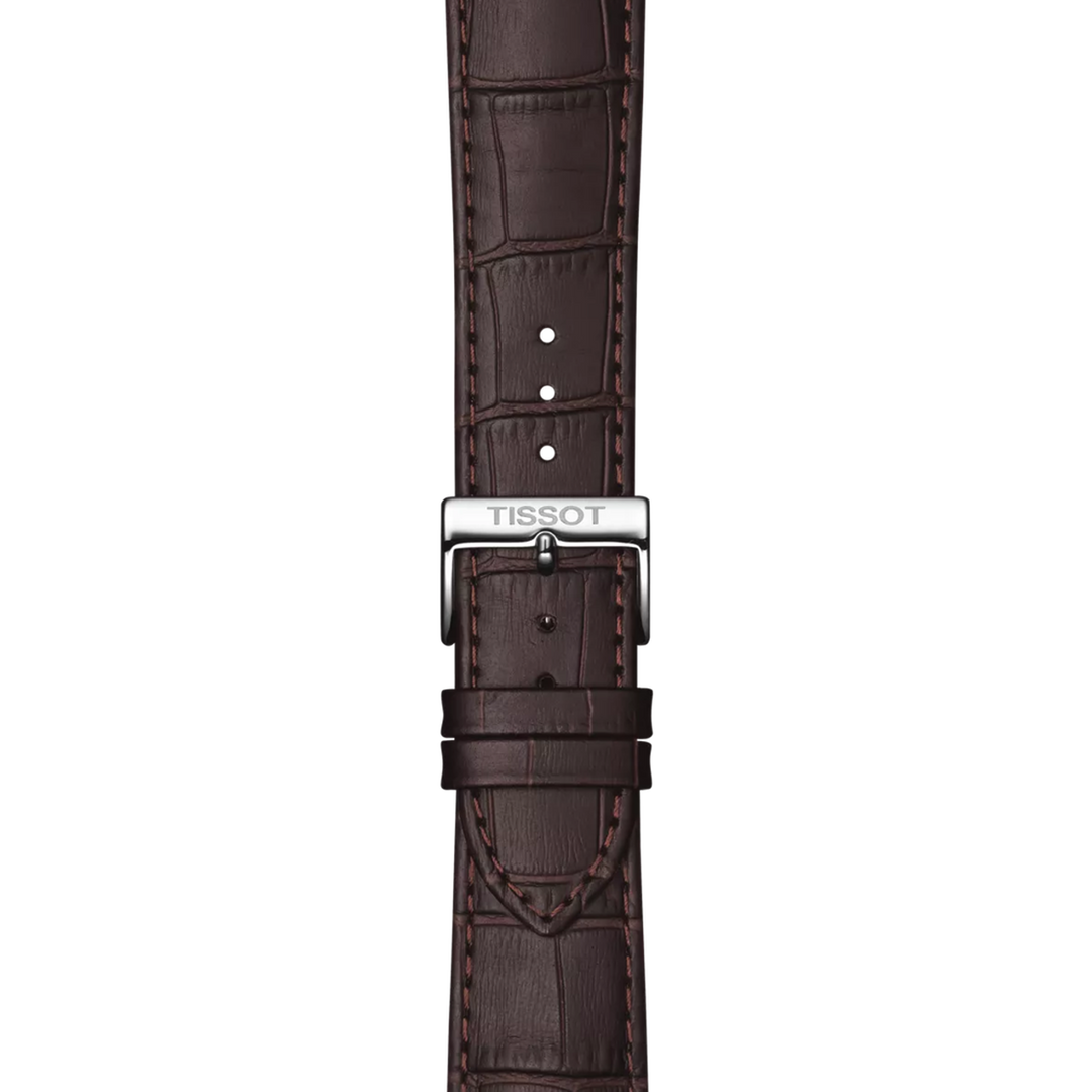 Strap zoom of the watch Tissot Classic Dream 42mm, reference T129.410.16.013.00