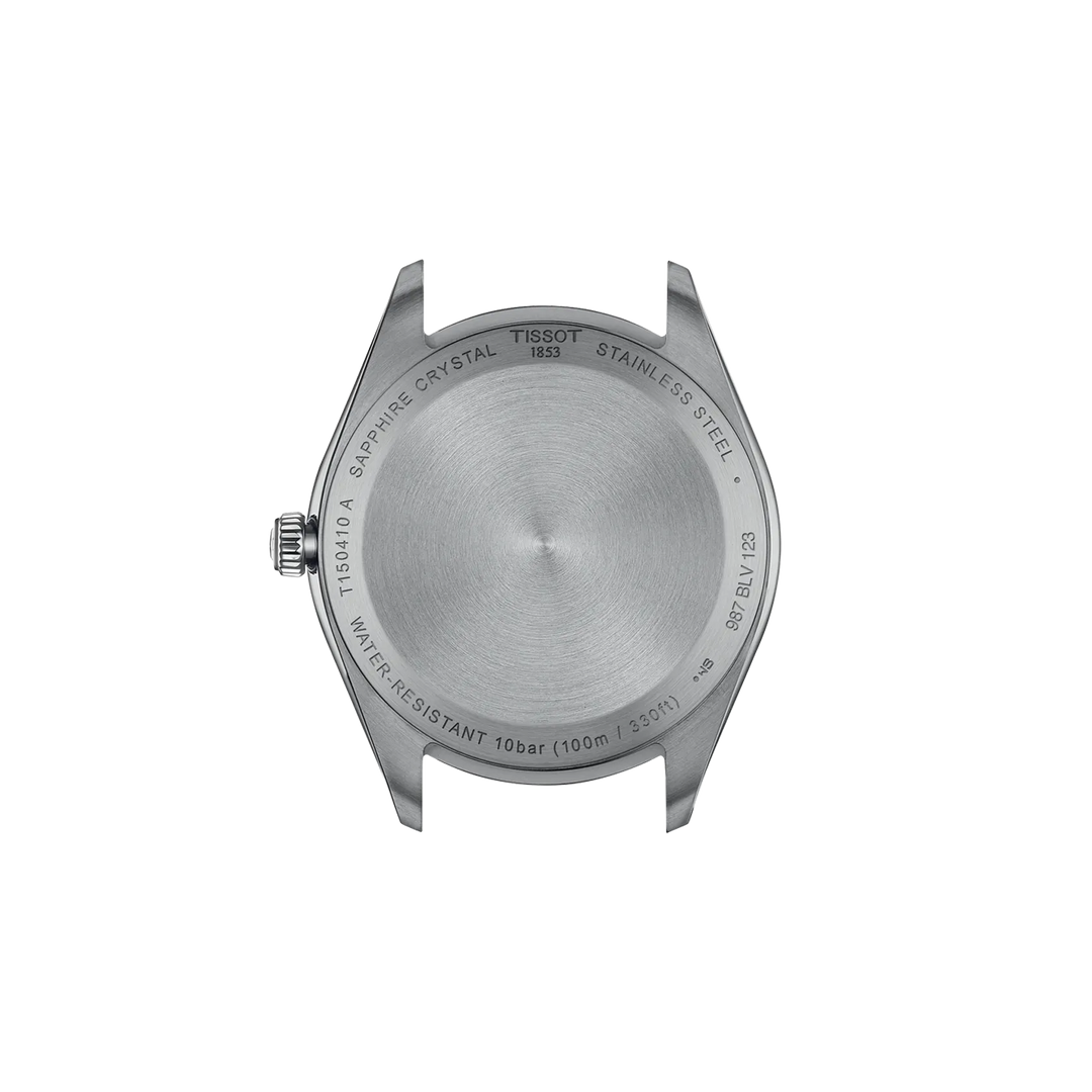 Back view of the watch case Tissot PR 100 40mm, reference T150.410.16.031.00